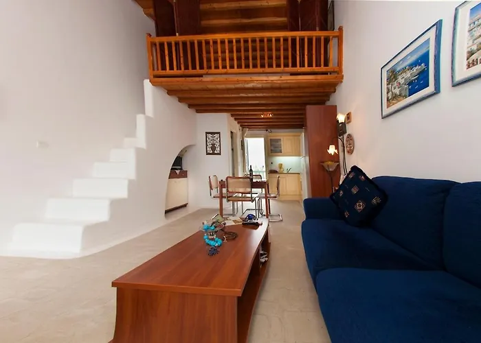 Apartment Mykonian Style Pool House 1 W Night Security Guard