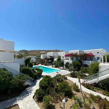 Mykonian Style Pool House 1 W Night Security Guard Διαμέρισμα Ορνός