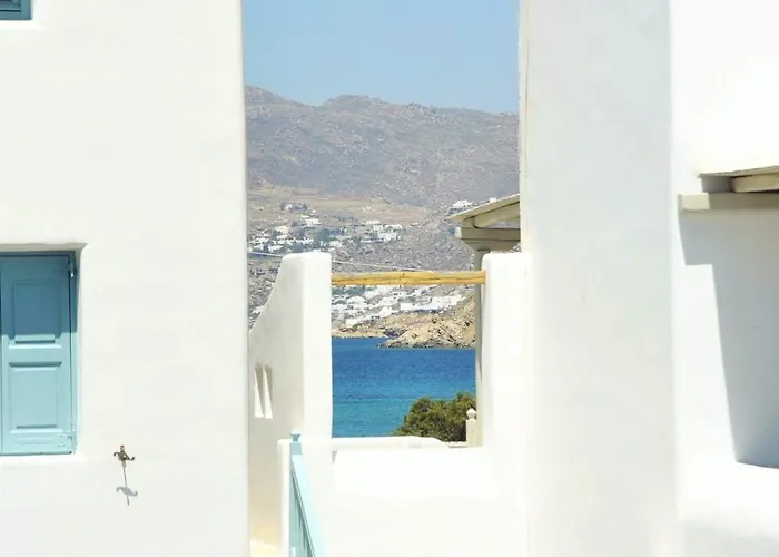 Mykonian Style Pool House 1 W Night Security Guard Apartamento Ornos (Mykonos)